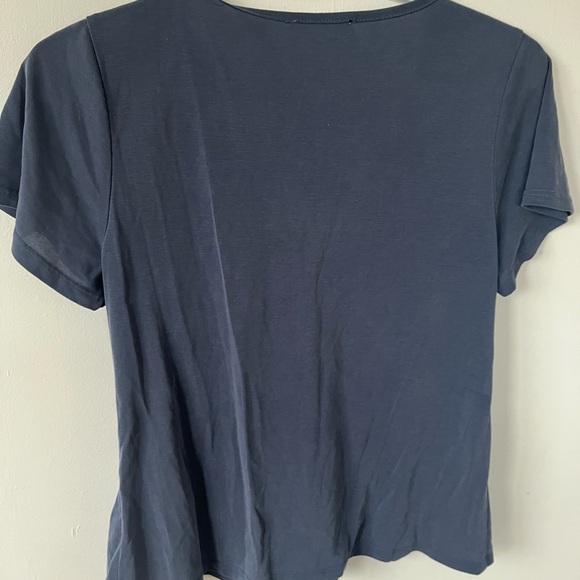 🌲5/$20🌲Lavender field Blouse Navy - Picture 2 of 5
